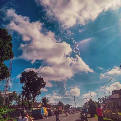 Erupsi Merapi jogjakarta