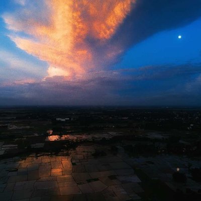 A volcanic cloud