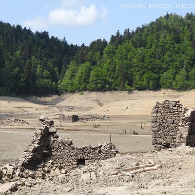 From the bottom of a dried up lake