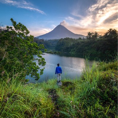 Danau Indah Merapi