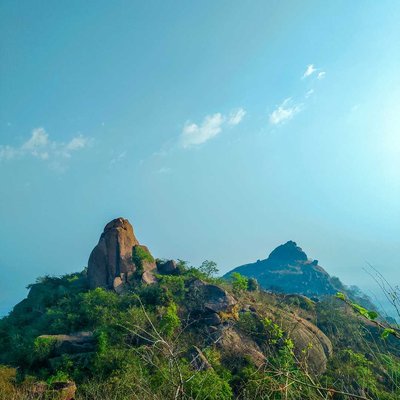 View from Joychandi Pahar , Purulia 