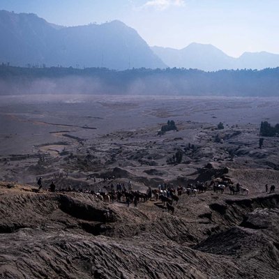 Landscape of Mount Bromo