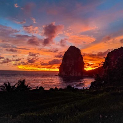 Sunset Pantai Pangasan