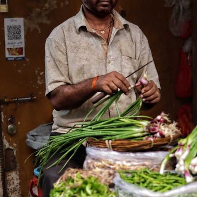morning vendor face