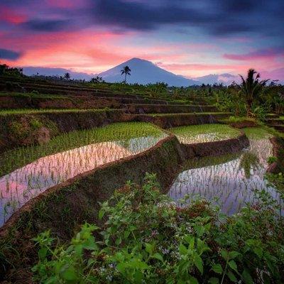 Spot sunset tersembunyi di temanggung 