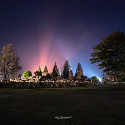Beauty Prambanan at Night