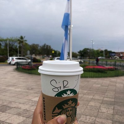 un café antes de embarcar