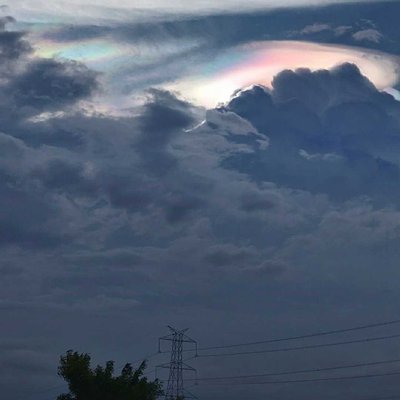 colourful clouds