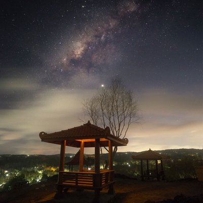 Gunung Ireng at Night