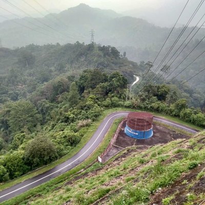 Puncak PLTA Musi Kepahiang