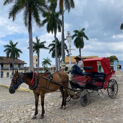 Y bueno hoy nos fuimos a Trinidad. Aprovechando el clima fresquito.