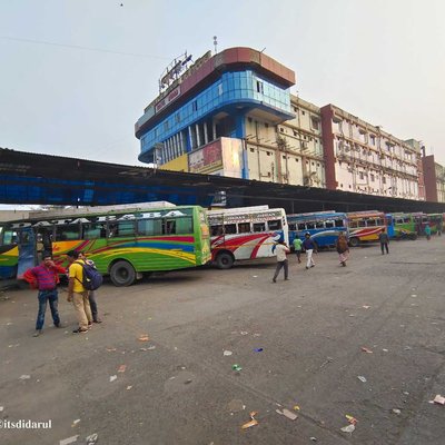 Berhampore Bus Stand, Murshidabad, West Bengal 