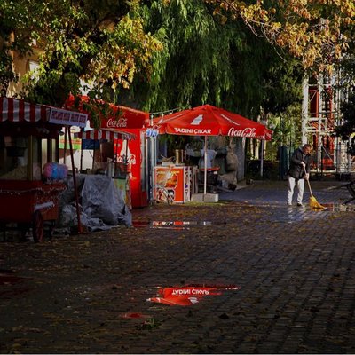 izmir kültürpark yağmur sonrası 