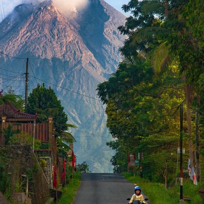 Gagah nya Merapi 