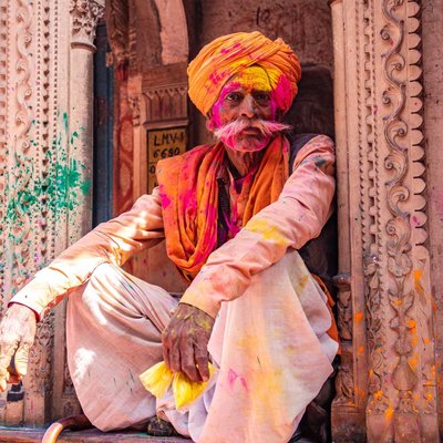 Faces of colors