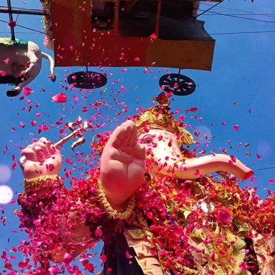Mumbai's ganesh visarjan sohala 🎉🙇❤️