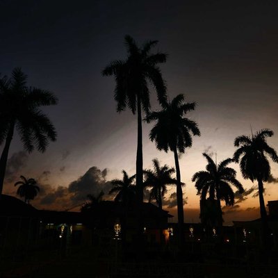 Atardecer en el centro de Trinidad 🌞