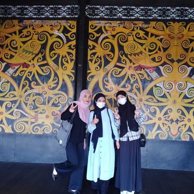The Betang Traditional House Of West Borneo