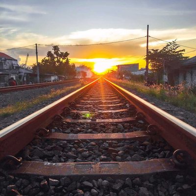 jalur kereta api benowo