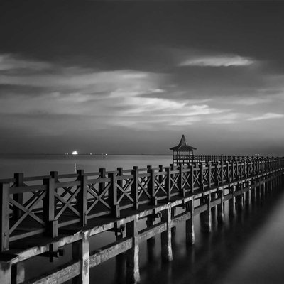 Scenery of Bentar Beach