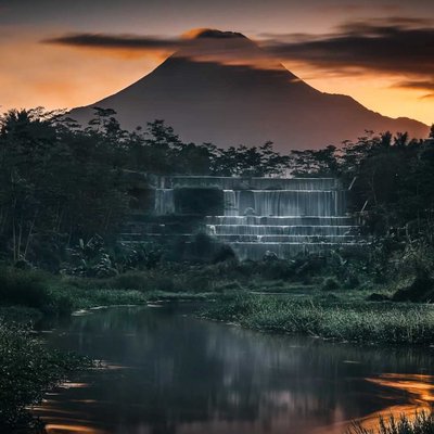 morning vibes at Merapi Mountain 