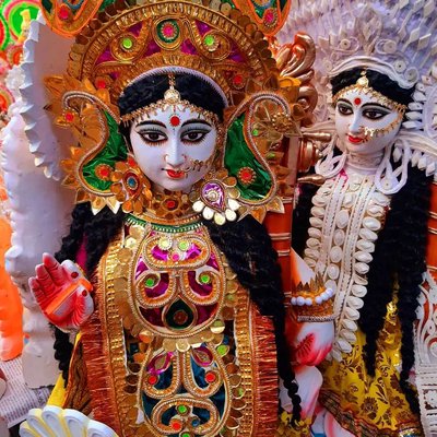 saraswati puja memories...💚💚💚