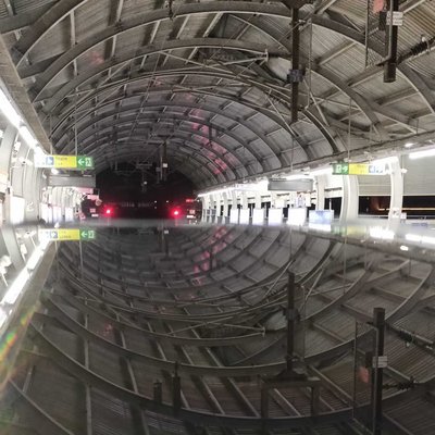 Delhi metro station 