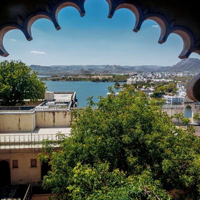 wonderful window view from City palace ,Udaipur😍