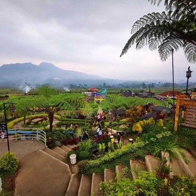 Pemandangan Beberapa Gunung