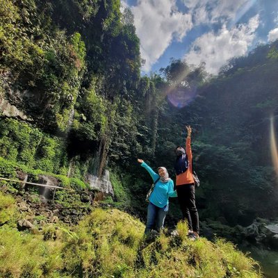 Musim Terang .. Jadi Air terjunnya Tidak Terjun wkwk