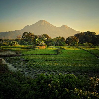 senja yang indah 