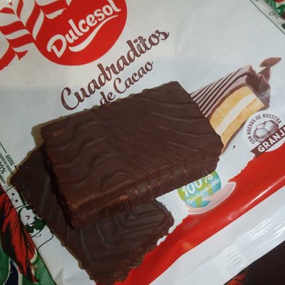 cuadraditos de cacao