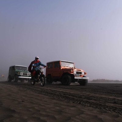 Sea of Sands in Mount Bromo