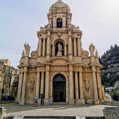St. Bartholomew church, Scicli, Sicily, Italy