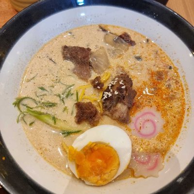 Spicy creamy ramen