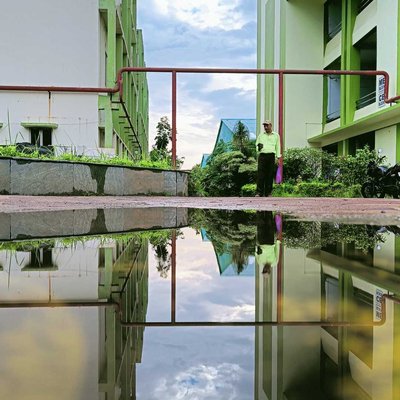 Water reflection