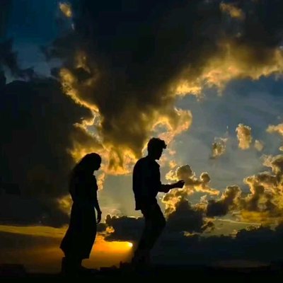 golden sky