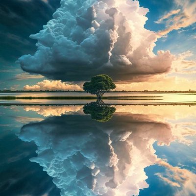 Nature's Reflection 😇