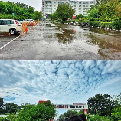 after rain