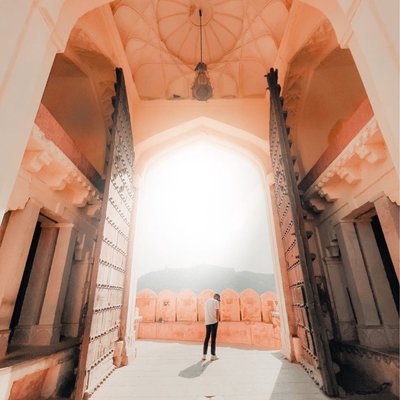 A doorway to heaven - ( Amer fort )