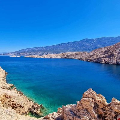 Velebit view from island Rab ❣