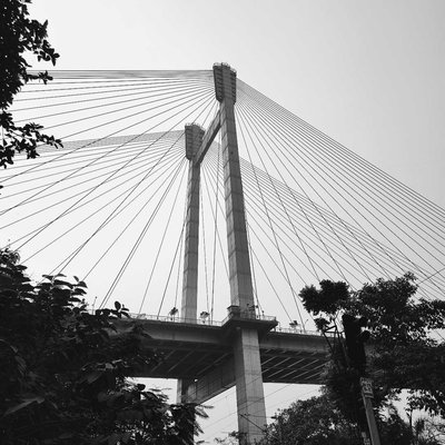 Hooghly Bridge 🖤✨