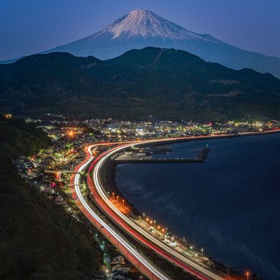 Mt.Fuji at night🗻