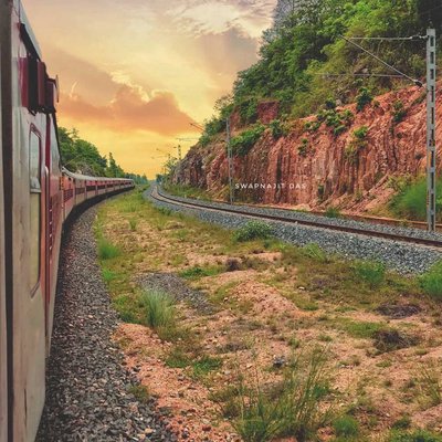 Beautiful View From Train