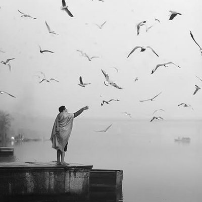 Early Morning at Ghat