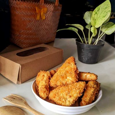 TEMPE GORENG BERBALUT PANIR