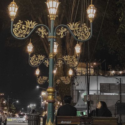 suasana malam di klojen, Malang