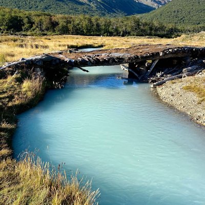 Sendero a Laguna Esmeralda.