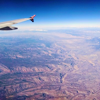 Flying Over Arizona