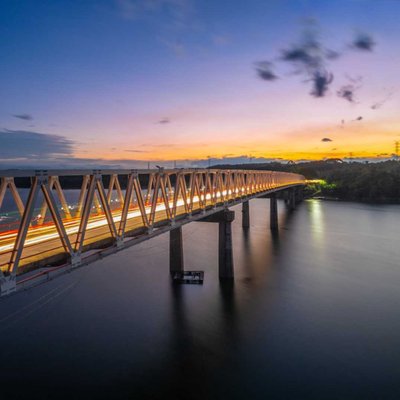 Koto Kampar Hydropower Bridge 